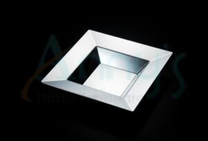 Square Disposable Silver Plastic Bowl-APC07