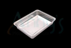 7″x6″ Disposable Rectangular Aluminum Foil Cake Baking Pan-AFPR032