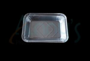 9″x6″ Disposable Oblong Aluminum Foil Pan-APFR016