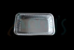 8″x5″ Rectangular Aluminum Foil Disposable Take-out Pan-AFPR017