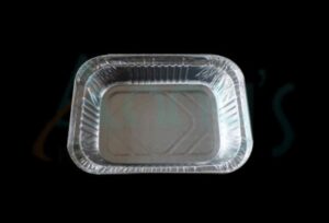 8″x6″ Disposable Aluminum Foil Take-out Pan-AFPR022