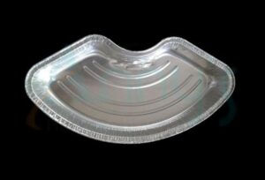 Fan Shaped Disposable Aluminum Foil Cake Mold-AFPI002