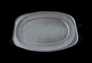 23″ Large Oval Aluminum Foil Disposable Serving Platter-AFPO002