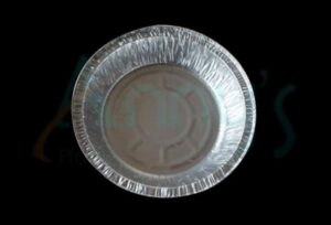 8″ Disposable Round Aluminum Foil Take-out Pan-AFPY009