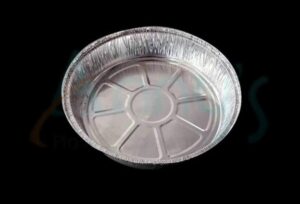 9″ Round Disposable Aluminum Foil Take-out Pan-AFPY010