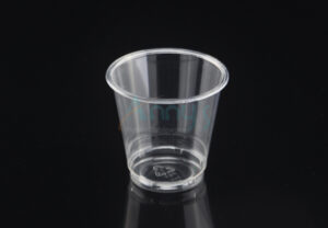 Clear Eco-Friendly 3OZ/115ml Plastic PET Sampling Cup-ASET301