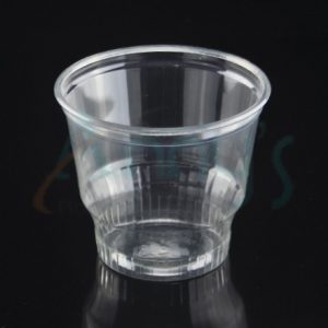 12oz/360ml Crystal Disposable Plastic PET Dessert Cup/Sundae Cup-AIET1201