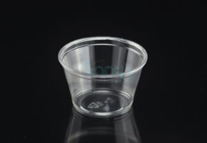 Wholesale Clear Eco-Friendly 4OZ/120ml Plastic PET Portion Pot-APET401