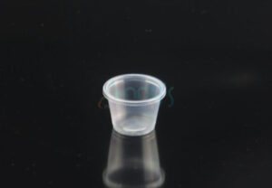 1oz disposable plastic PP sauce cups, 1oz PP sauce portion pots