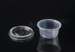 3.25oz disposable plastic souffle cups, 3.25oz plastic PP sauce pots