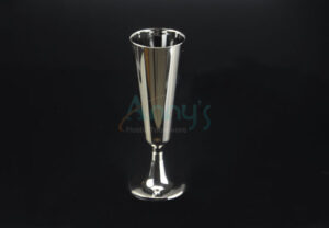 5oz Disposable Silver Plastic Champagne Flute-ACG559