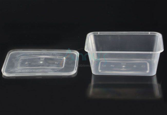 500ml 650ml 750ml 1000ml Microwavable Plastic Container With Lid Arcr01 Anny S Plastic Tableware