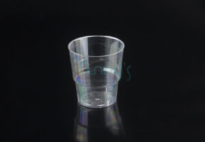 6oz plastic airline glass