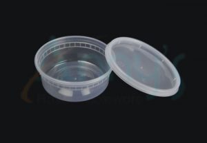 Plastic Disposable Microwaveable Container