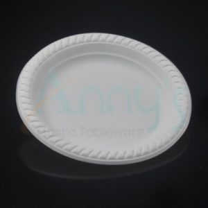 6 inch Biodegradable Disposable Cornstarch Plate-ABPT001-6