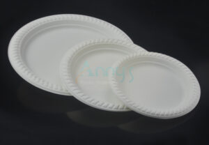 9 inch Corn Starch Disposable Biodegradable Plate-ABPT001-9