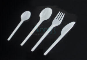 cheap light weight 16.5cm disposable plastic cutlery fork, knife, spoon