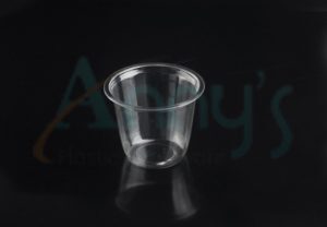 New U Shaped-4oz Disposable Plastic PET Dessert Cups-UET401