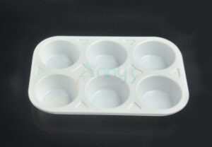 CPET Ovenable 6 Cavities Muffin Bakery Pans-CPET601