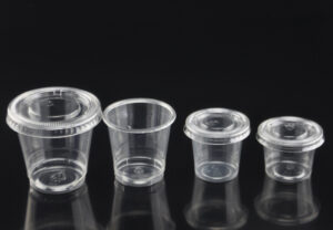 2oz, 4oz Clear disposable plastic PET snack inserts