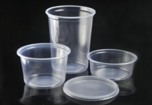 5.5oz disposable plastic sauce pots/deli pots-ACS550
